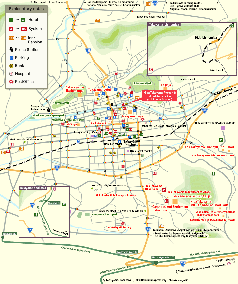 Oyado Map